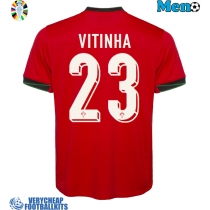 Portugal Vitinha #23 Replica Home Shirt Euro 2024 Short Sleeve